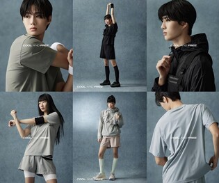 이랜드 스파오, 여름 기능성 소재 '쿨앤프리' 컬렉션 선보여