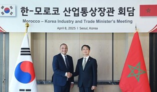 Trade ministers of S. Korea, Morocco meet