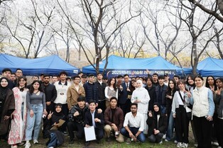선문대, 외국인 유학생과 함께하는 '하이트 축제' 열어
