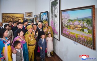 Art exhibit for N.K. founder