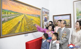 Art exhibit for N.K. founder