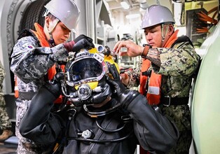 S. Korea-U.S. joint naval salvage exercise