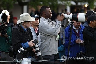 마스터스 사진사로 취직한 야구 스타 그리피 주니어