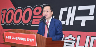 Hong Joon-pyo resigns as Daegu mayor