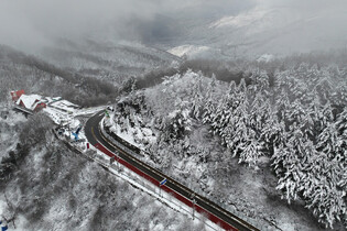 Snow in spring