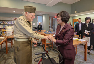 Gratitude to Korean War veteran in U.S.