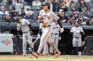 뉴욕서 빛난 이정후…MLB 타율·OPS 등 모두 리그 상위권 질주