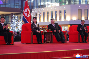 Completion of new apartments in Pyongyang
