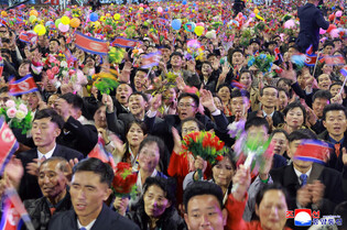 Completion of new apartments in Pyongyang