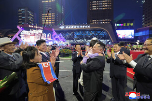 Completion of new apartments in Pyongyang