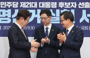 Contenders in Democratic Party's presidential primary race