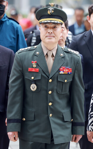 Ex-Marine investigator attends 1st hearing of appellate trial