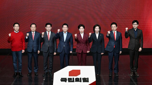 Contenders in PPP's presidential primary race