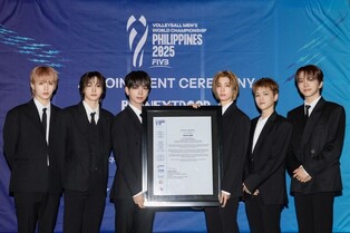 보이넥스트도어, K팝 첫 세계남자배구선수권대회 홍보대사