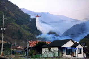 Inje forest fire