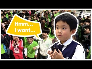 Asking Korean kids, "What do you want for Children's Day?"