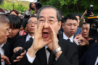 Ex-PM Han visits national cemetery
