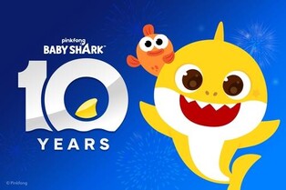 어린이 최고 인기곡 '상어가족'…티니핑 톱 텐 중 7곡 '열풍'