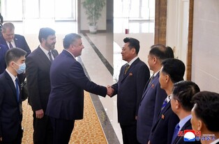 Belarusian delegation arrives in N. Korea