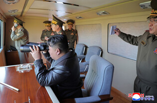 N. Korea's long-range artillery, missile systems drill