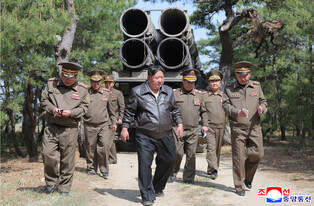 N. Korea's long-range artillery, missile systems drill