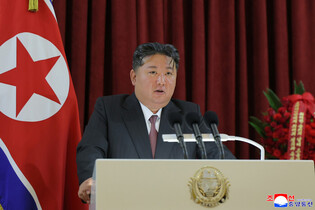 NK leader at Russian Embassy in Pyongyang
