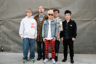 S. Korean punk band Crying Nut