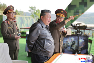 N. Korea's tactical drill demonstrations of different arms