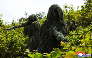 N. Korea's tactical drill demonstrations of different arms