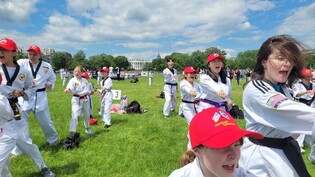 Taekwondo performance in Washington