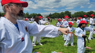 Taekwondo performance in Washington