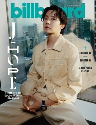 (LEAD) BTS' J-Hope on cover of Billboard magazine