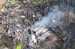 Navy patrol plane crashes