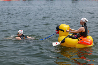 Triathlon festival on Han River