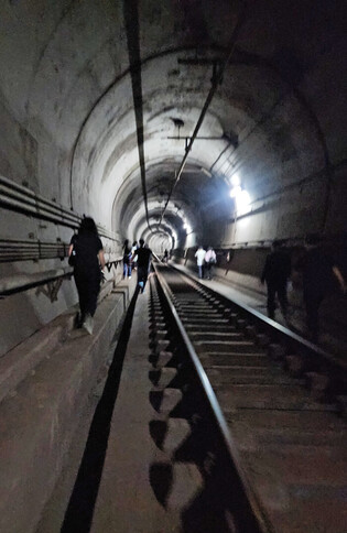 Subway fire