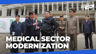 Kim Jong-un visits hospital construction site in Pyongyang