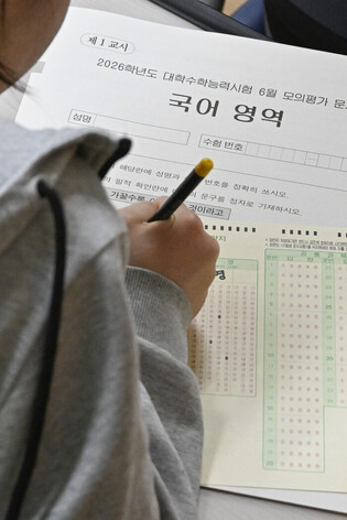 Scholastic ability test at high school