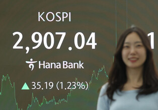 KOSPI marks 3-yr high