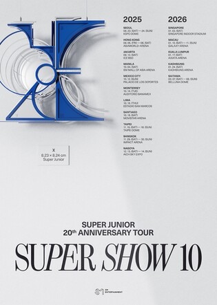 Super Junior to hold world tour marking 20th anniv.