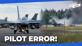 Pilot error cited for causing KF-16 to plow into the ground in Alaska