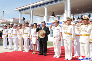 N. Korea's damaged warship launched