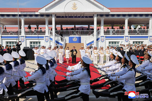 N. Korea's damaged warship launched