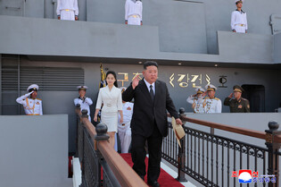 N. Korea's damaged warship launched