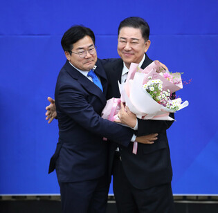 Kim Byung-kee elected as ruling party's new whip