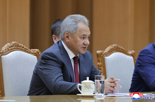 N.K. leader meets Russia's security chief