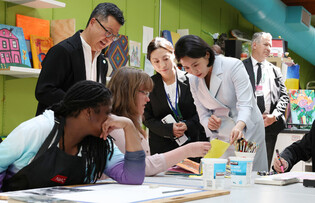 S. Korean first lady in Canada