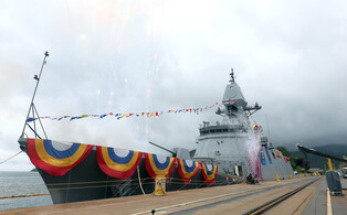 Navy launches new 3,600-ton frigate