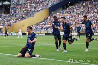 인터 밀란, 리버 플레이트에 2-0 승리…조1위로 클럽월드컵 16강