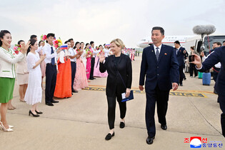 Russian culture minister in Pyongyang