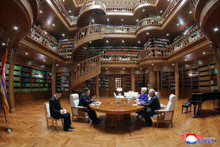 N.K. leader meets Russian Culture Ministry delegation